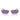 Prada Sonnenbrille PRA60S 7OE01O Messing/Lila Damen