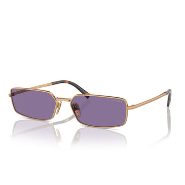Prada Sonnenbrille PRA60S 7OE01O Messing/Lila Damen