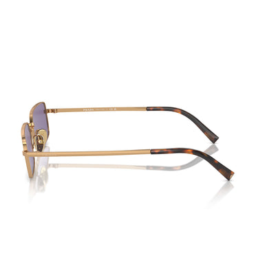Prada Sonnenbrille PRA60S 7OE01O Messing/Lila Damen