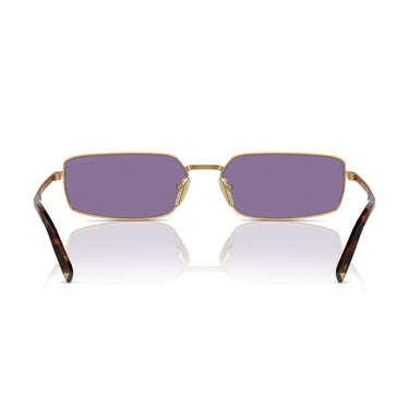 Prada Sonnenbrille PRA60S 7OE01O Messing/Lila Damen