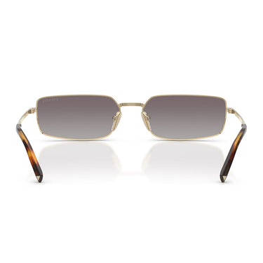 Prada Sonnenbrille PRA60S ZVN30C Blassgold/Blau Verblasst Silber Spiegel Damen 3