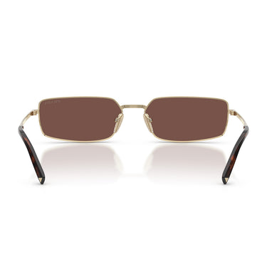 Prada Sonnenbrille PRA60S ZVN80T Blasses Gold Schokolade Schwarz Damen 2