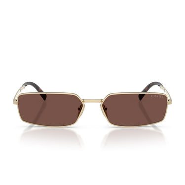 Prada Sonnenbrille PRA60S ZVN80T Blasses Gold Schokolade Schwarz Damen 4