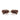 Prada Sonnenbrille PRA60S ZVN80T Blassgold Schokolade Schwarz Damen