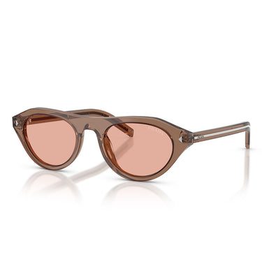 Prada Occhiali da Sole PRB15S 28I50W Argilla Trasparente/Rosa Donna 1