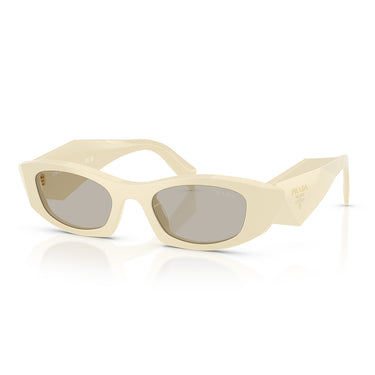 Prada Sonnenbrille PRB16S 21D5J2 Weiß Milch Hellbraun Damen 2