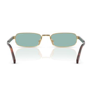 Prada Occhiali da Sole PRB54S 5AK40K Oro Verde Petrolio Unisex 4
