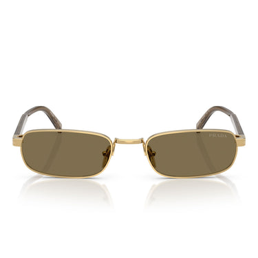Prada Occhiali da Sole PRB54S 5AK90F Oro/Marrone Chiaro Unisex