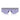 Prada Sonnenbrille PRB55S 1BC70P Silber/Violett Unisex