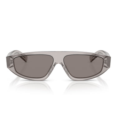 Prada Occhiali da Sole PRC02S 10J80Q Grigio Trasparente Grigio Scuro Uomo