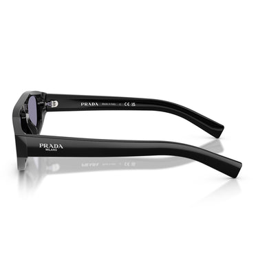 Prada Sonnenbrille PRC02S 16K50B Schwarz Violett Silber Spiegel Herren 3