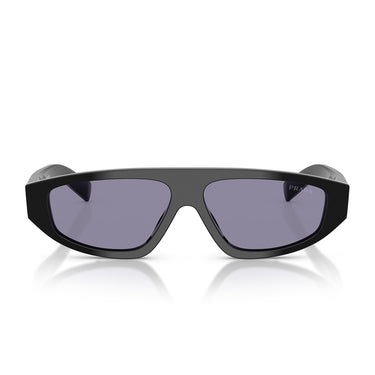 Prada Sonnenbrille PRC02S 16K50B Schwarz Violett Silber Spiegel Herren 1