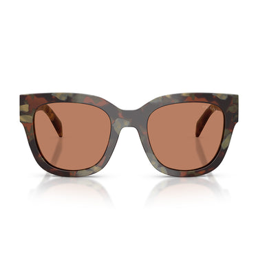 Prada Sonnenbrille PRC04S 22F90Q Wood Tortoise Braun Damen
