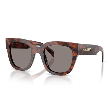 Prada Sonnenbrille PRC04S 23F80Q Amaranth Schildpatt Dunkelgrau Damen 1