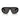 Prada Sonnenbrille PRC05S 16K08Z Schwarz Dunkelgrau Damen