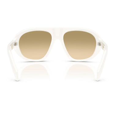 Prada Sonnenbrille PRC05S 17K20S Weiß Talk Gelb Verlauf Braun Damen 4