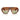 Prada Occhiali da Sole PRC05S 24G70T Quercia Rigato Verde Marrone Donna