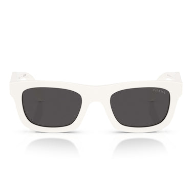 Prada Sonnenbrille PRC06S 17K08Z Weiß Talk Grau Dunkel Damen