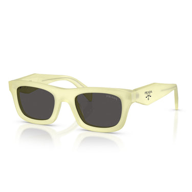 Prada Sonnenbrille PRC06S 21G08Z Frosted Vanilla Dunkelgrau Damen 2