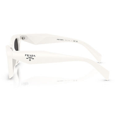 Prada Sonnenbrille PRC07S 17K08Z Weiß Talk Grau Dunkel Damen 3