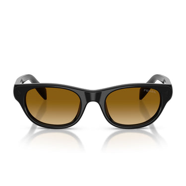 Prada Occhiali da Sole PRC08S 16K10X Nero Giallo Sfumato Marrone Chiaro Donna