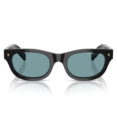 Prada Occhiali da Sole PRC09S 16K04D Nero/Verde Unisex Polarizzati