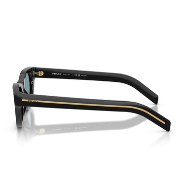 Prada Occhiali da Sole PRC09S 16K04D Nero/Verde Unisex Polarizzati