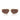 Prada Sonnenbrille PRC51S ZVN80T Blassgold Schokolade Schwarz Damen