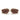 Prada Sonnenbrille PRC51S ZVN80T Blasses Gold Schokolade Schwarz Damen 5