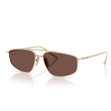 Prada Sonnenbrille PRC51S ZVN80T Blasses Gold Schokolade Schwarz Damen 2