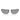 Prada Sonnenbrille PRC52S 1BC50Q Silber/Grau Damen