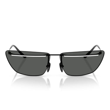 Prada Sonnenbrille PRC52S YC460T Schwarz Weiß Dunkelgrau Damen