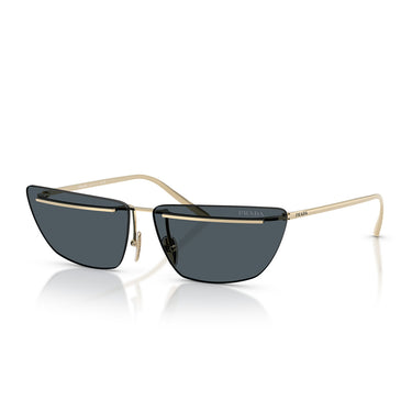 Prada Sonnenbrille PRC52S ZVN70B Blassgold Dunkelgrau Damen 2