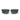 Prada Sonnenbrille PRC52S ZVN70B Blasses Gold Dunkelgrau Damen 5