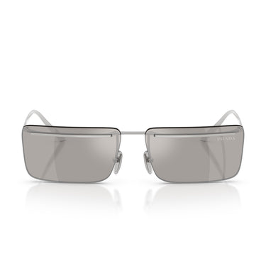 Prada Sonnenbrille PRC53S 1BC60N SilberHell Grau Verspiegelt Herren