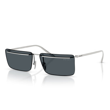 Prada Sonnenbrille PRC53S 1BC70B Silber/Dunkelgrau Herren 4