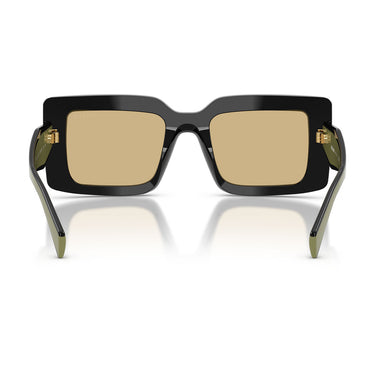 Prada Occhiali da Sole PRD01S 03K10R Nero Giallo Donna 3