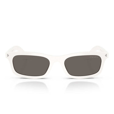 Prada Occhiali da Sole PRD05S 17K731 Bianco Talco/Grigio Scuro Donna