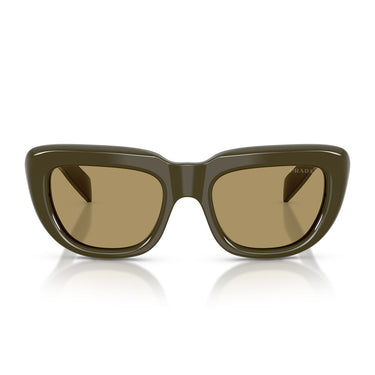 Prada Occhiali da Sole PRD07S 26J70G Verde/Verde Oliva Donna