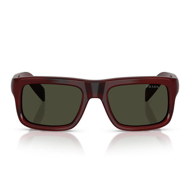 Prada Occhiali da Sole PRD11S 25J50X Melograno Tartarugato/Verde Scuro Uomo