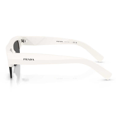 Prada Occhiali da Sole PRD12SU 46120Z Bianco/Ardesia Antiriflesso Uomo 2