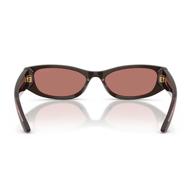 Prada Occhiali da Sole PRD22S 27I80W Cigar/Bordeaux Donna 4
