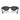Prada Occhiali da Sole PRD24S 16K08Z Nero/Grigio Scuro Donna 4