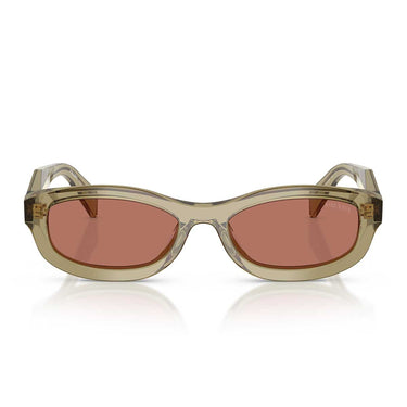 Prada Occhiali da Sole PRD24S 27O80W Loden Trasparente/Bordeaux Donna