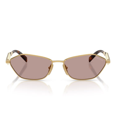 Prada Occhiali da Sole PRD50S 5AK20I Oro Pallido/Viola Chiaro Marrone Donna