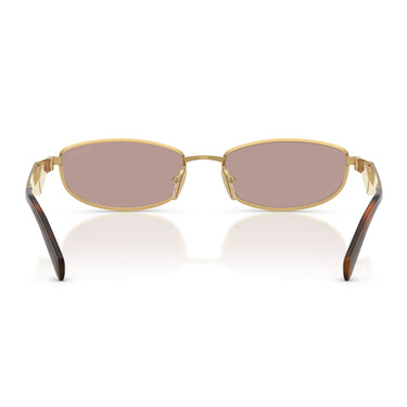 Prada Occhiali da Sole PRD51S 5AK20I Oro Viola Chiaro Donna 4