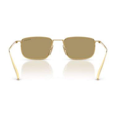 Prada Occhiali da Sole PRD52S 5AK70G Oro Verde Oliva Uomo 4