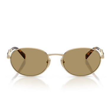 Prada Occhiali da Sole PRD57S ZVN70G Oro Pallido/Verde Oliva Donna