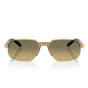 Prada Occhiali da Sole PRD60S 5AK81B Oro/Marrone Sfumato Grigio Uomo