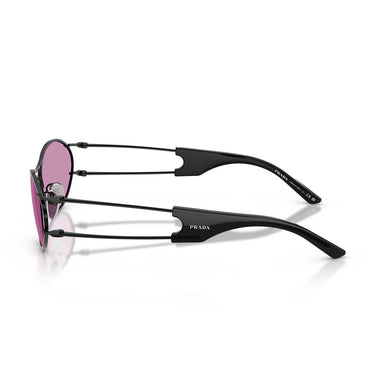 Prada Occhiali da Sole PRD61S 1AB30G Nero/Violetto Donna 3
